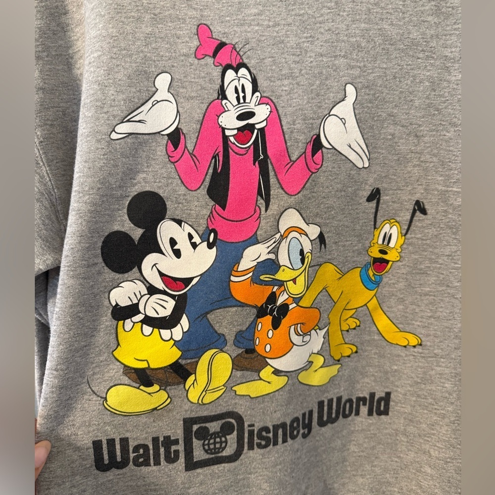 Walt Disney World Mickey & Friends Crewneck Sweatshirt Medium - Picture 2 of 7